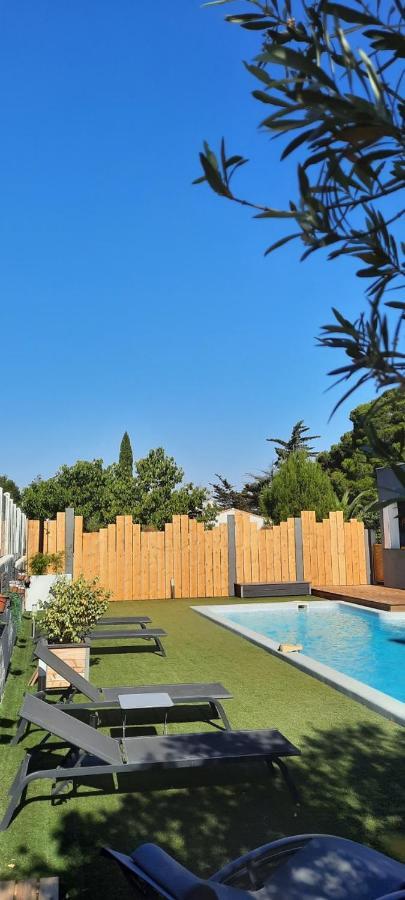 La Villa Du Saule Salles-d'Aude Bagian luar foto